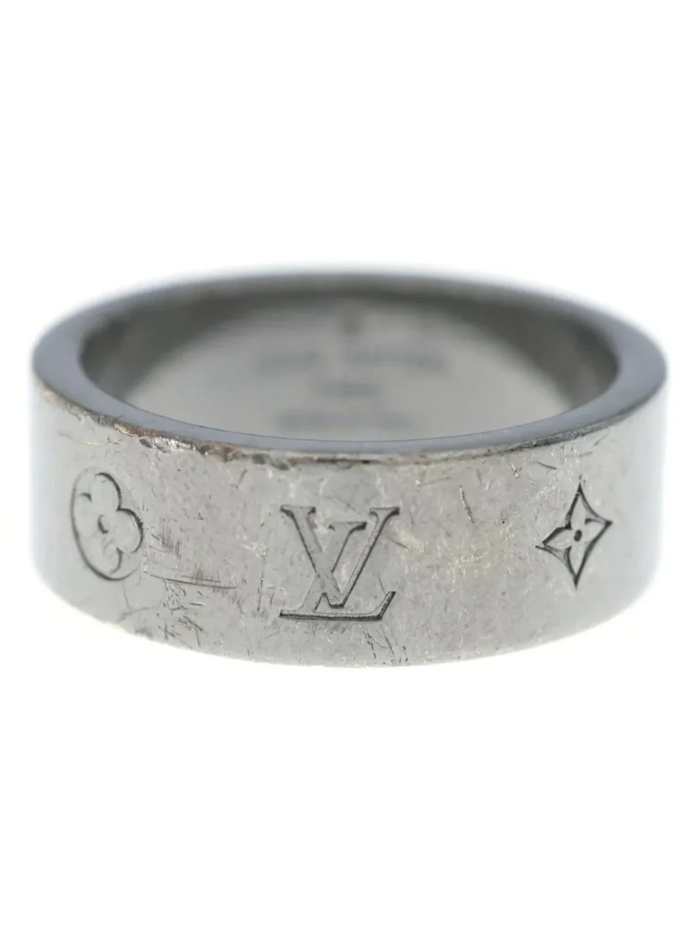 Louis Vuitton Bague LV Instinct Ring Metal M Silver